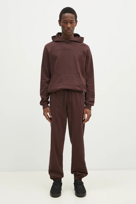 adidas Originals sweatshirt Premium Loved Hoodie JC8351 brown