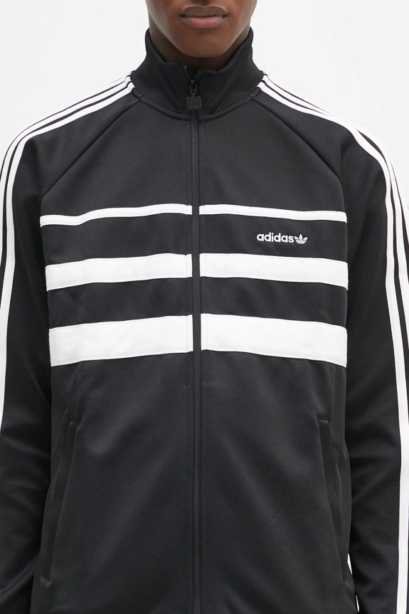 Mikina adidas Originals First Tracktop černá JP1046