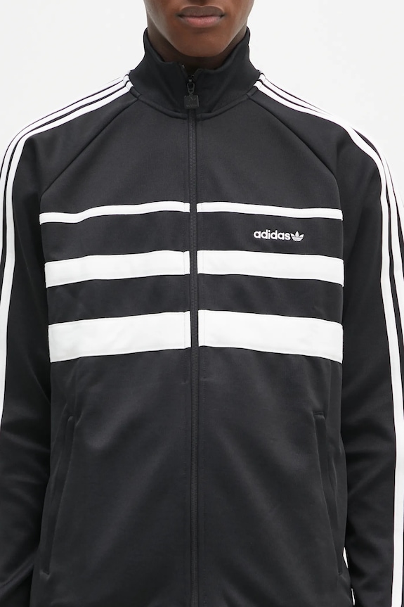 Mikina adidas Originals First Tracktop černá JP1046
