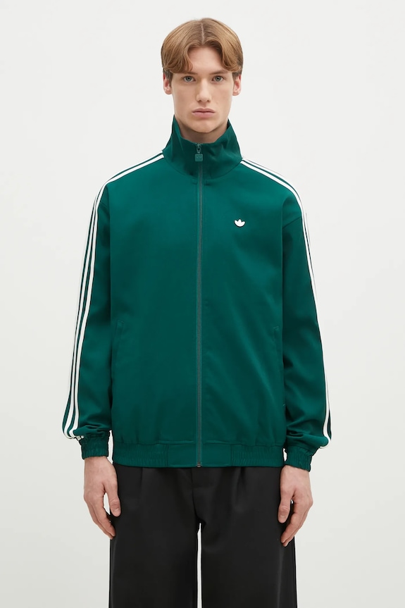 adidas Originals sweatshirt Firebird Tracktop other green JX7171