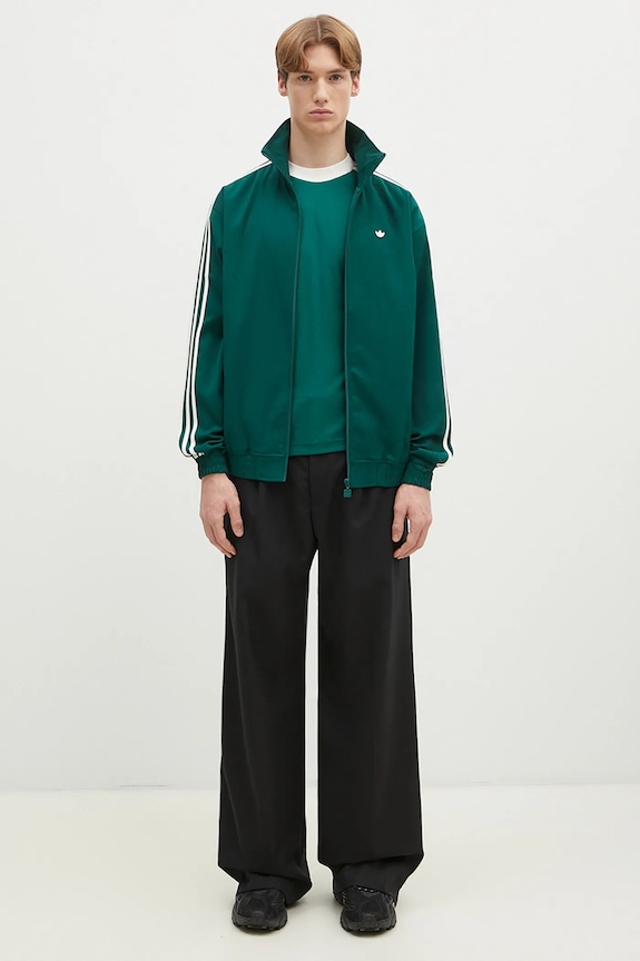 adidas Originals sweatshirt Firebird Tracktop JX7171 green