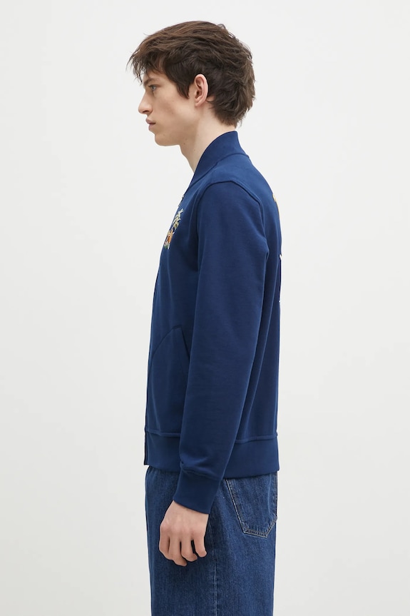 Polo Ralph Lauren bluza bawełniana Long Sleeve Sweatshirt 710970280 niebieski SS25