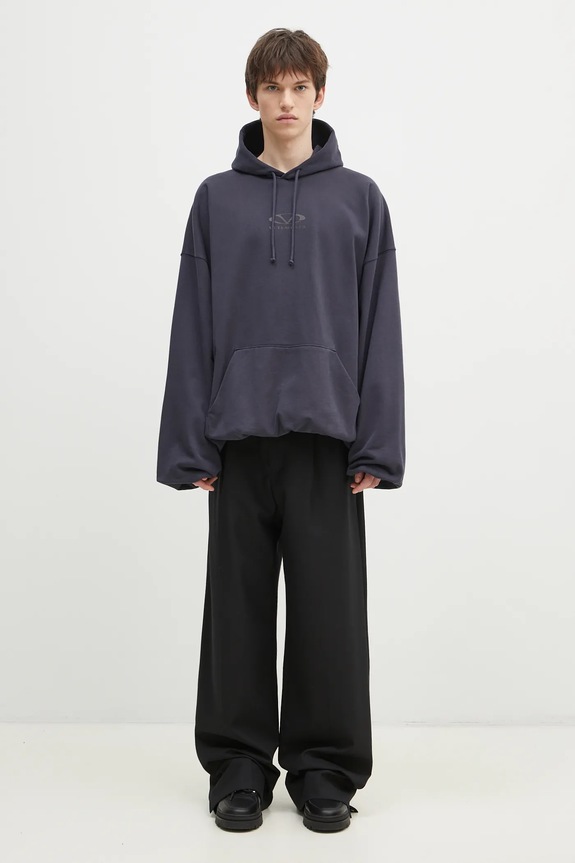 VETEMENTS sweatshirt Oval Logo Cropped Boxy UA66HD600N