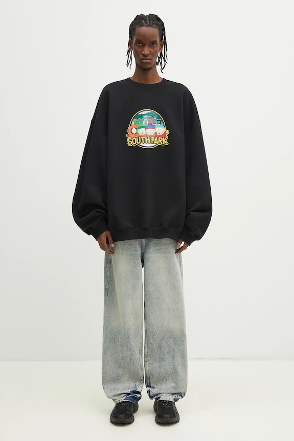 VETEMENTS sweatshirt Southpark Oversized UA66CW610B black