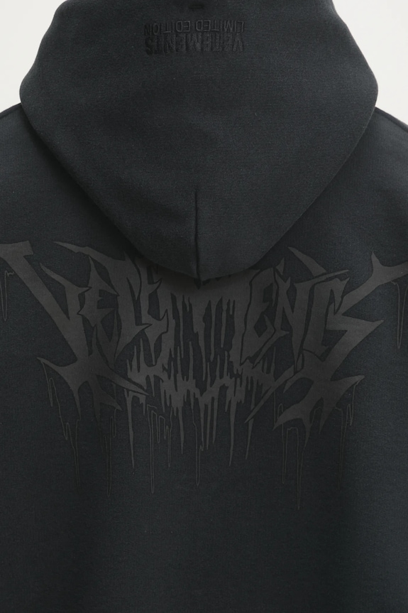 VETEMENTS sweatshirt Drip Metal Oversized UA66HD730B black