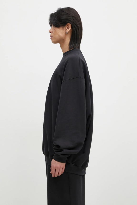 Clothing VETEMENTS sweatshirt Embroidered Logo Oversized UA66CW640B black