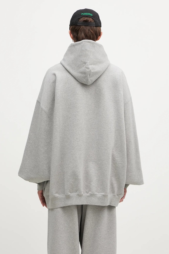 Clothing VETEMENTS sweatshirt Embroidered Logo Oversized UA66HD780G gray