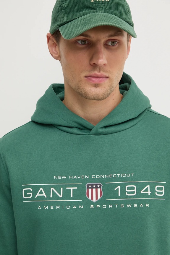 Gant bluza zielony 2044014