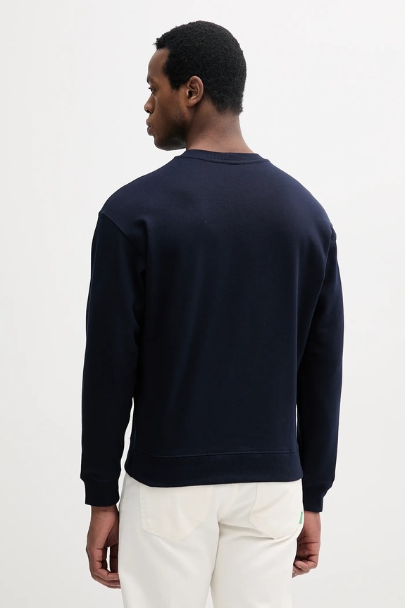 Abbigliamento United Colors of Benetton felpa in cotone 3FWYU109S blu navy