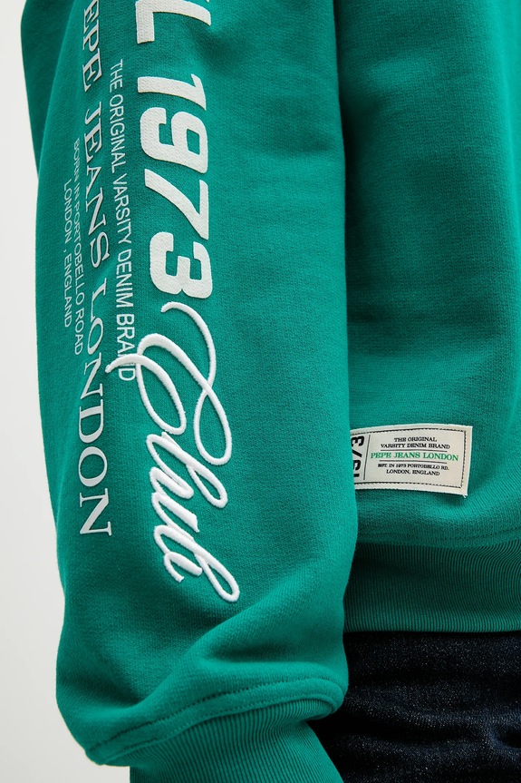 Pepe Jeans pamut melegítőfelső COLVILLE CREW PM582841