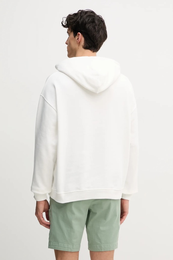 Oblačila Bombažen pulover Pepe Jeans TALBOT HOODIE PM582848 bela