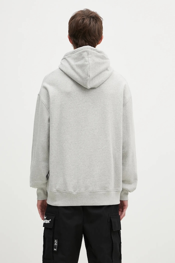 Одяг Бавовняна кофта ICECREAM Cone Man Popover Hood IC24487 сірий