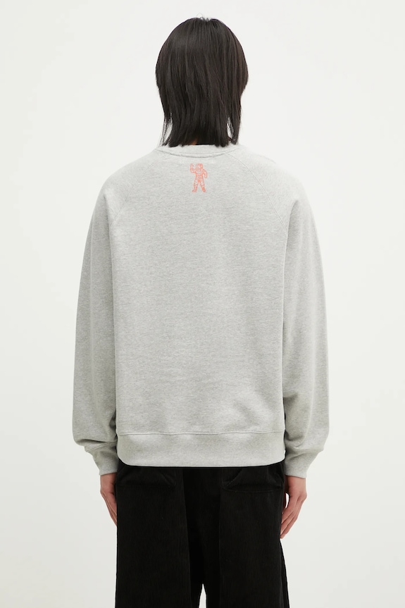 Ρούχα Βαμβακερή μπλούζα Billionaire Boys Club Tropical Island Fill Arch Logo Crewneck B24439 γκρί