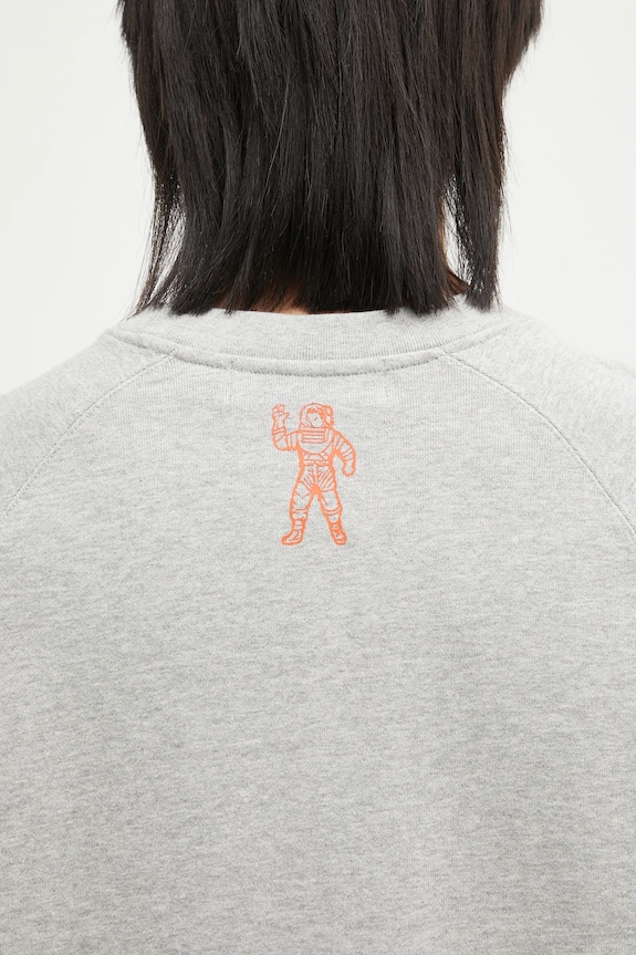 Βαμβακερή μπλούζα Billionaire Boys Club Tropical Island Fill Arch Logo Crewneck γκρί B24439