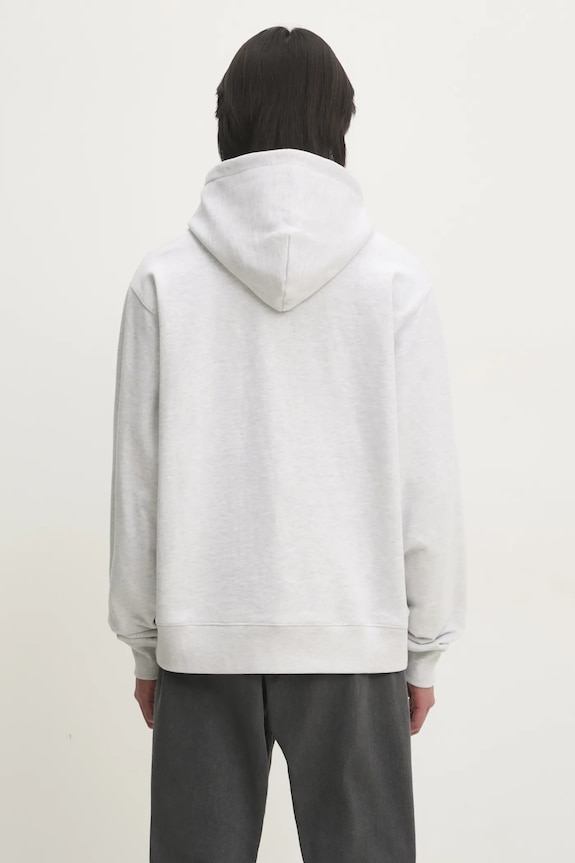 Ρούχα Βαμβακερή μπλούζα Billionaire Boys Club Tropical Crest Popover Hood B24447 γκρί