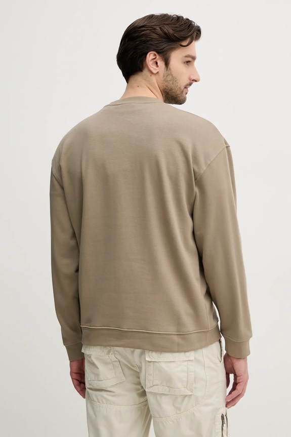 Odzież Lindbergh bluza 30.705150A.DK.STONE zielony