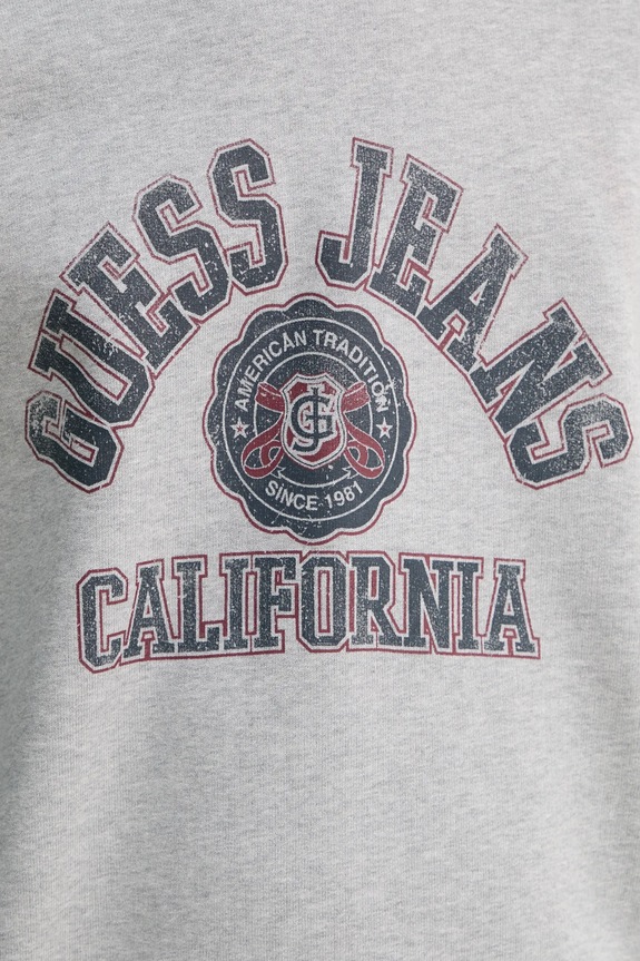 Guess Jeans bluza bawełniana M5RQ40.KCPR1 szary