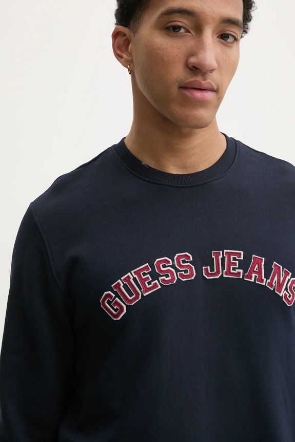 Mikina Guess Jeans tmavomodrá M5RQ41.KCPR1