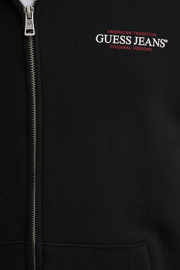 Bavlněná mikina Guess Jeans M5RQ45.KCPR1 černá