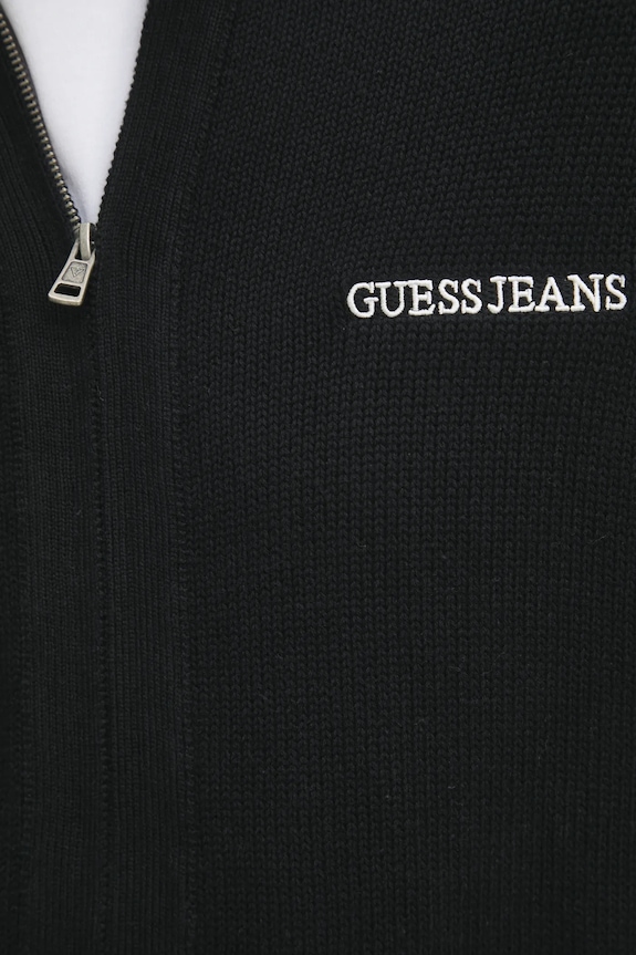 Guess Jeans kardigan bawełniany M5RR30.Z3HM1 czarny