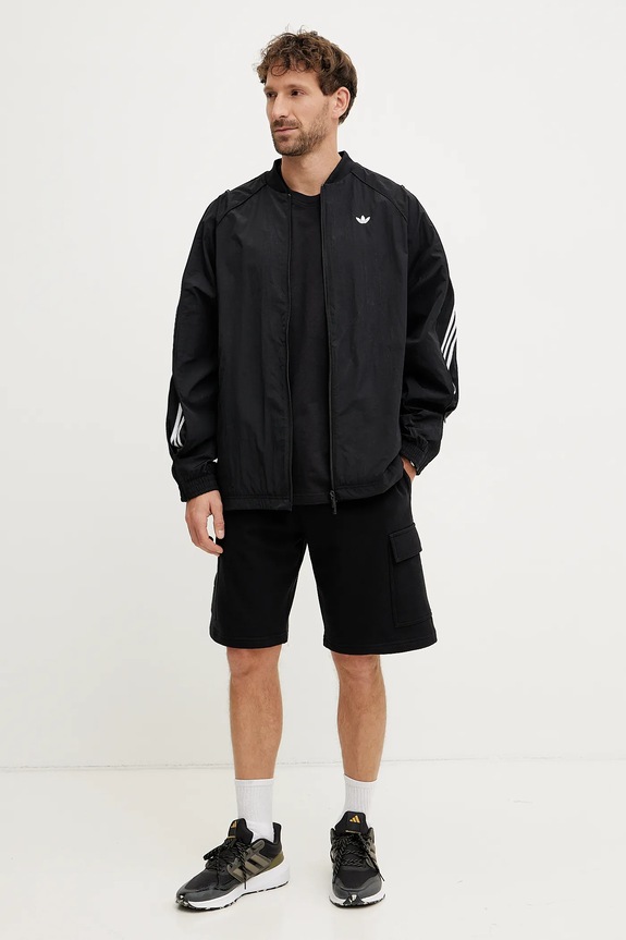 adidas Originals felpa SST TRACK TOP JX1618 nero SS25