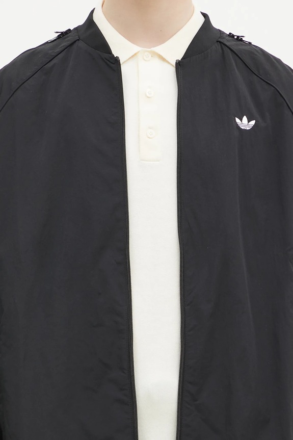 adidas Originals sweatshirt SST TRACK TOP JX1618 black