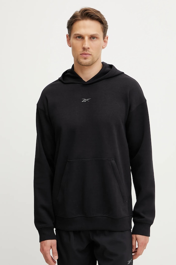 Reebok felpa tuta Athlete con nero 100215038