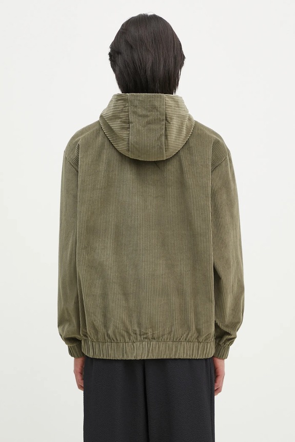 Clothing adidas Originals corduroy sweatshirt Cord Hoodie JD5394 green