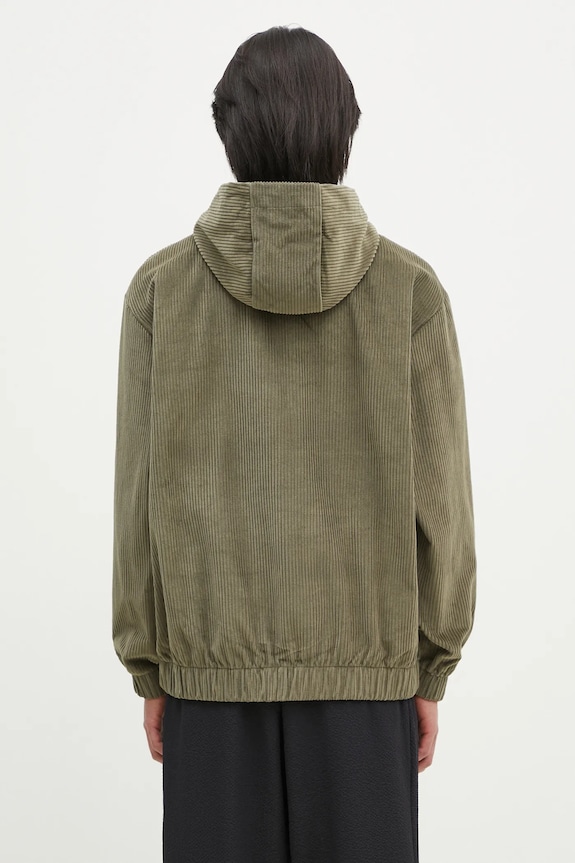 Clothing adidas Originals corduroy sweatshirt Cord Hoodie JD5394 green