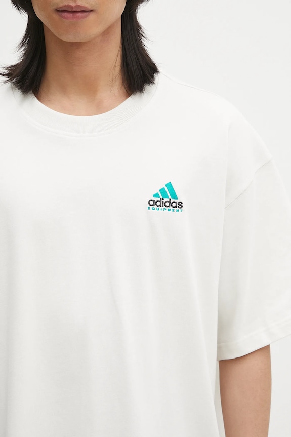 adidas Originals cotton t-shirt EQT Gfx Tee 1 white JN4844