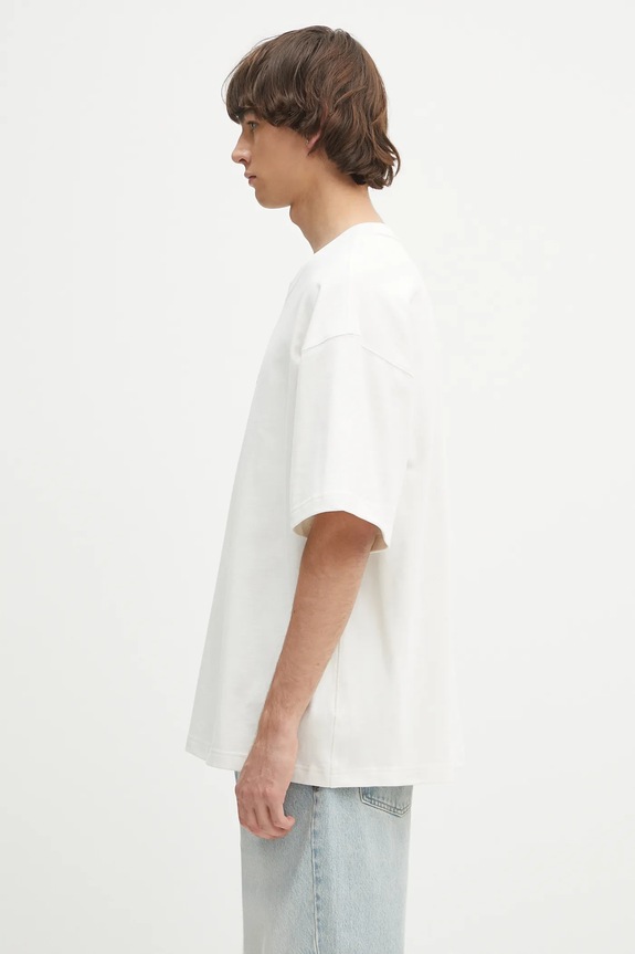 adidas Originals cotton t-shirt EQT Gfx Tee 2 JN4845 white SS25
