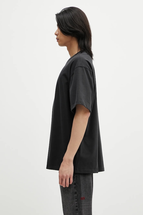 Βαμβακερό μπλουζάκι adidas Originals EQT Gfx Tee 2 JN4848 μαύρο SS25