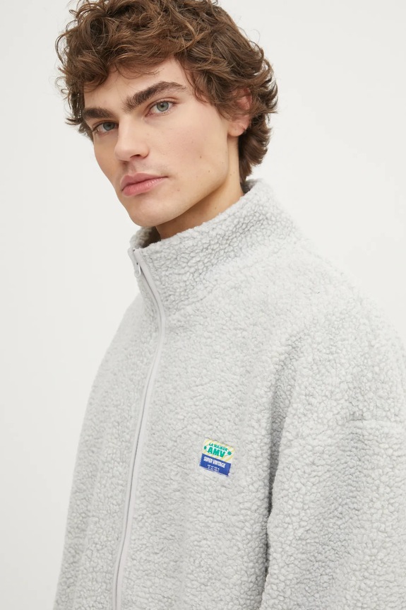 Φλις μπουφάν American Vintage γκρί MHOK16BE25