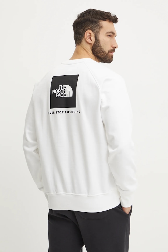 The North Face bluza Raglan Redbox bej NF0A89FAFN41