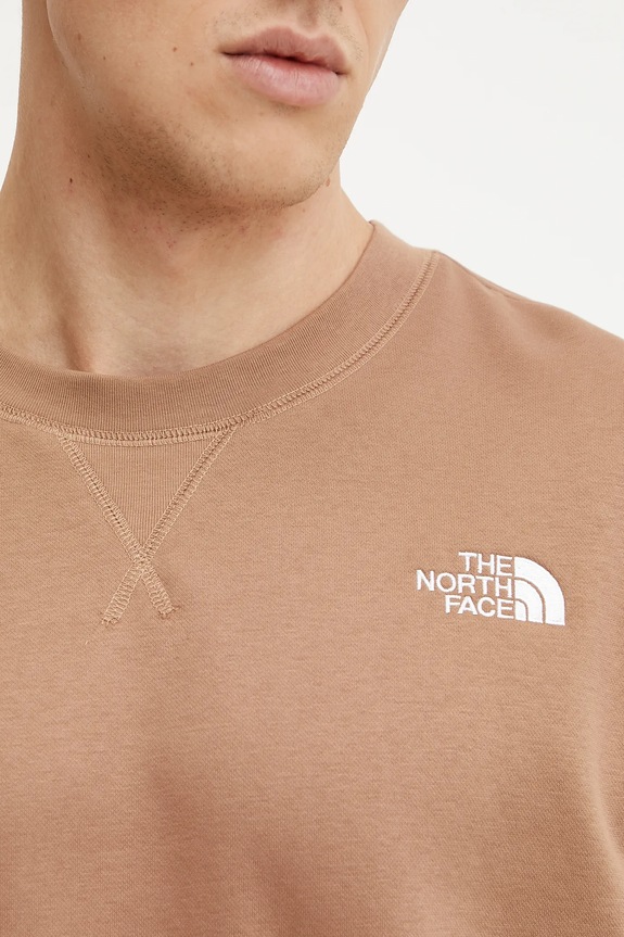 The North Face felpa Essential NF0A89ET6IH1 marrone