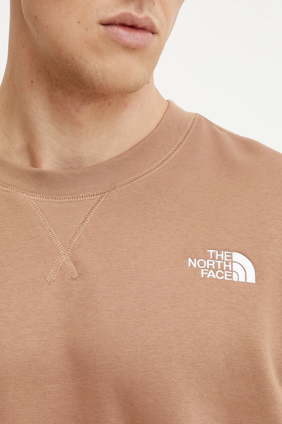 The North Face felpa Essential NF0A89ET6IH1 marrone