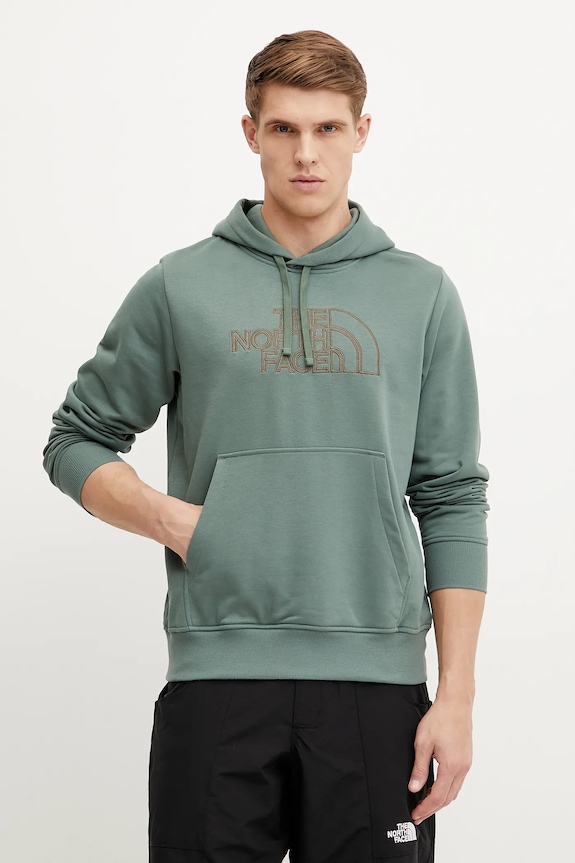 The North Face bluza Drew Peak Light pozostałe zielony NF0A8C1BAQI1