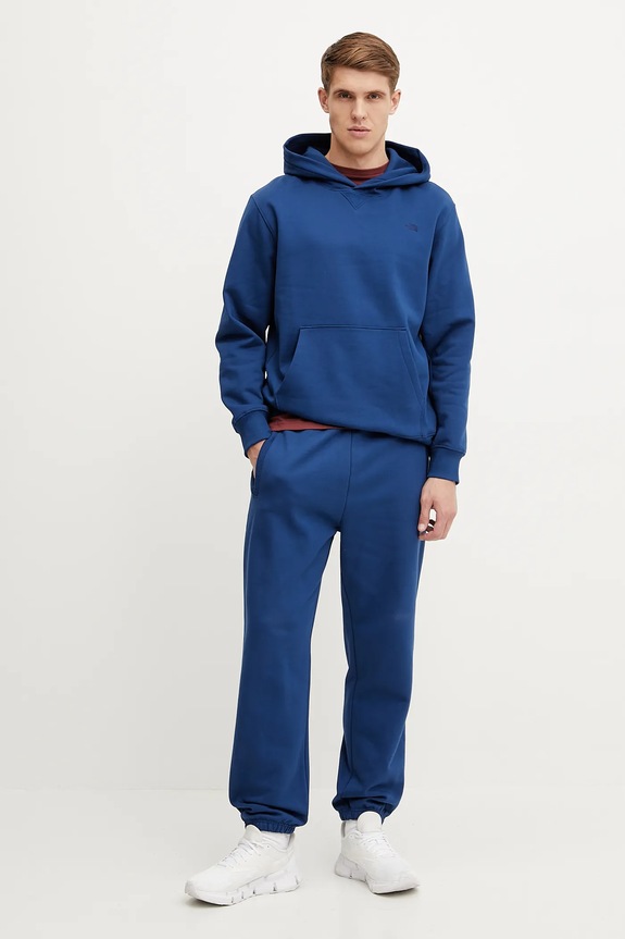 Pamučna dukserica The North Face Dome Relaxed NF0A8C43D1R1 mornarsko plava SS25