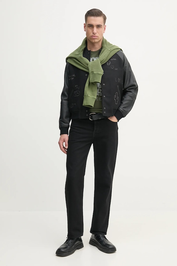 ZADIG&VOLTAIRE bluza bawełniana JMSS01253.300 zielony SS25