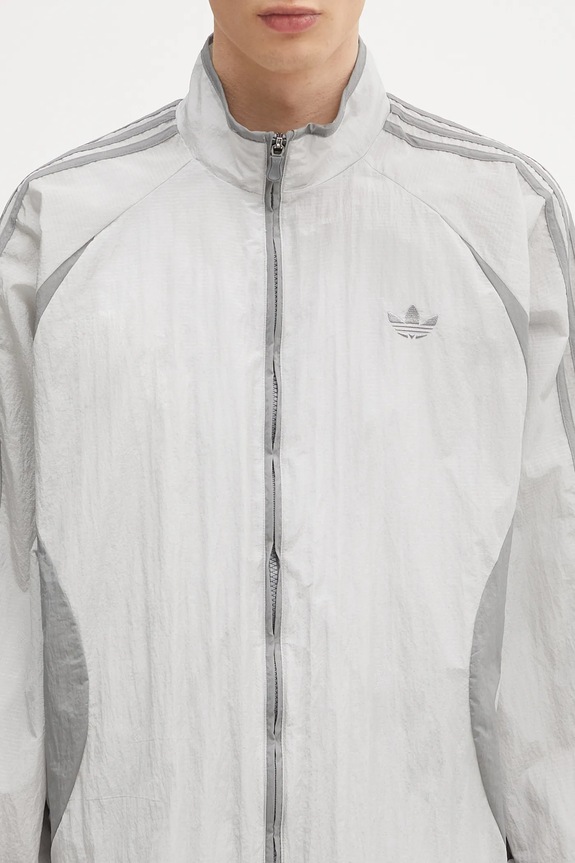 adidas Originals geacă Adicolor 2000S Woven Track Top gri JP1138