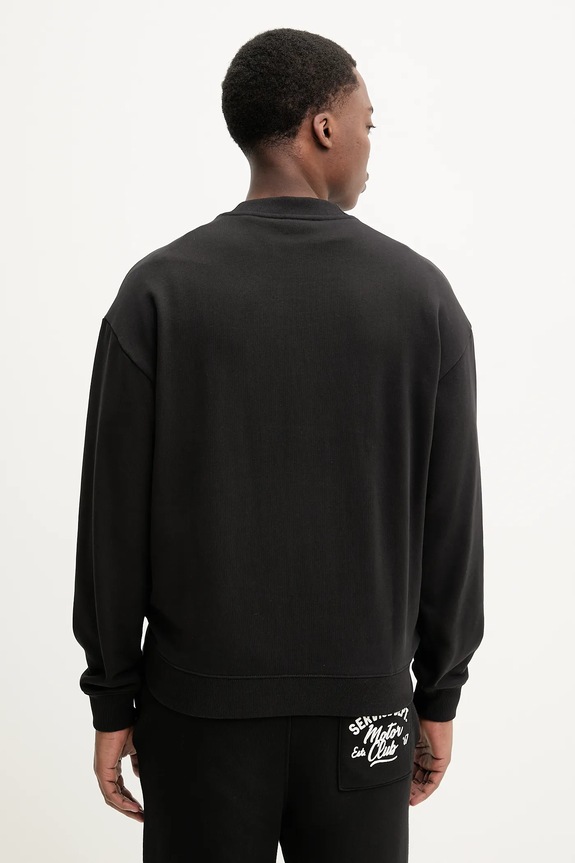 Abbigliamento HUGO felpa in cotone 50537546 nero