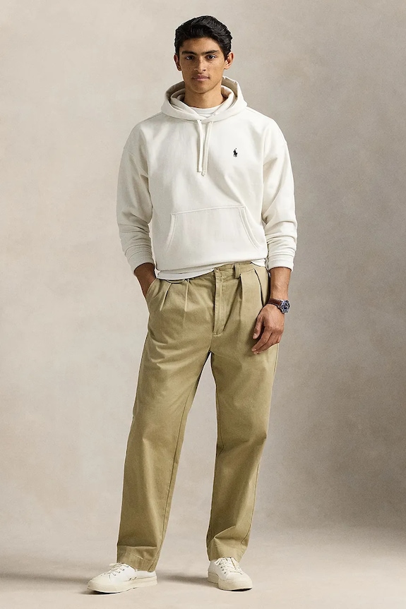 Oblečení Mikina Polo Ralph Lauren 710964718 bílá