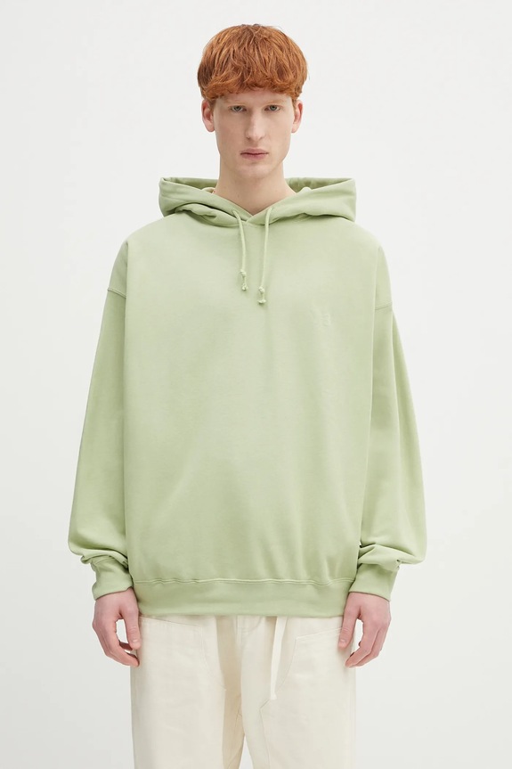 Суичър Y-3 French Terry Hoodie изчистен зелен JM7864