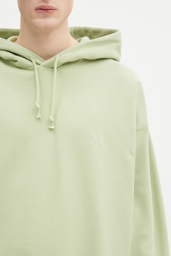 Суичър Y-3 French Terry Hoodie зелен JM7864