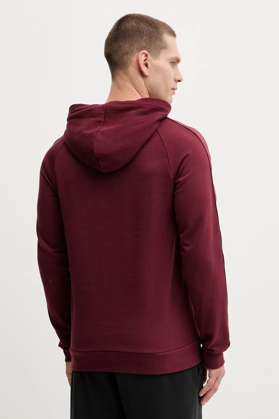 Odzież HUGO bluza bawełniana LIAM Hoodie 50540921 bordowy
