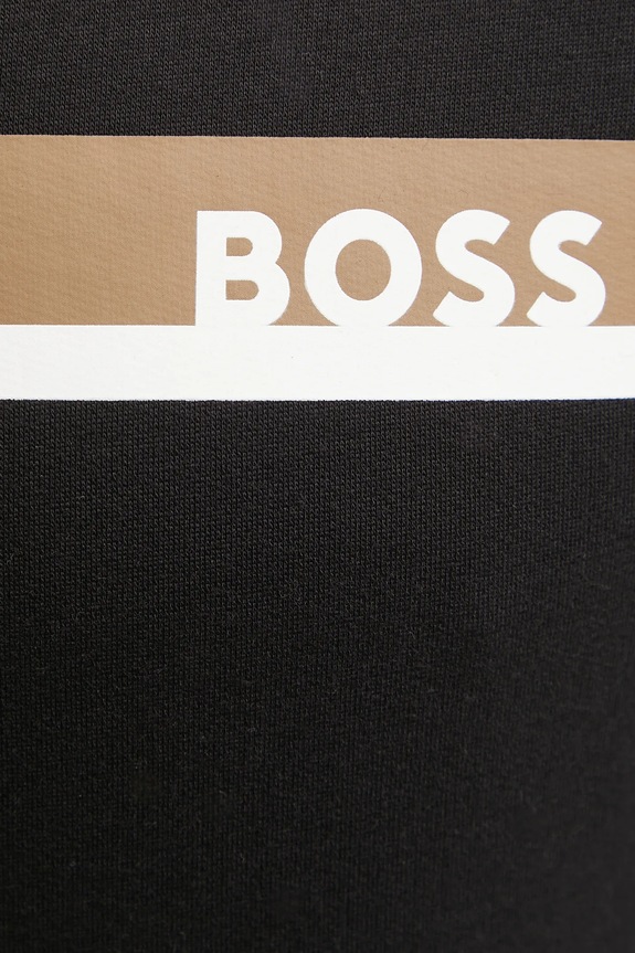 BOSS bluza bawełniana lounge 50540667 czarny