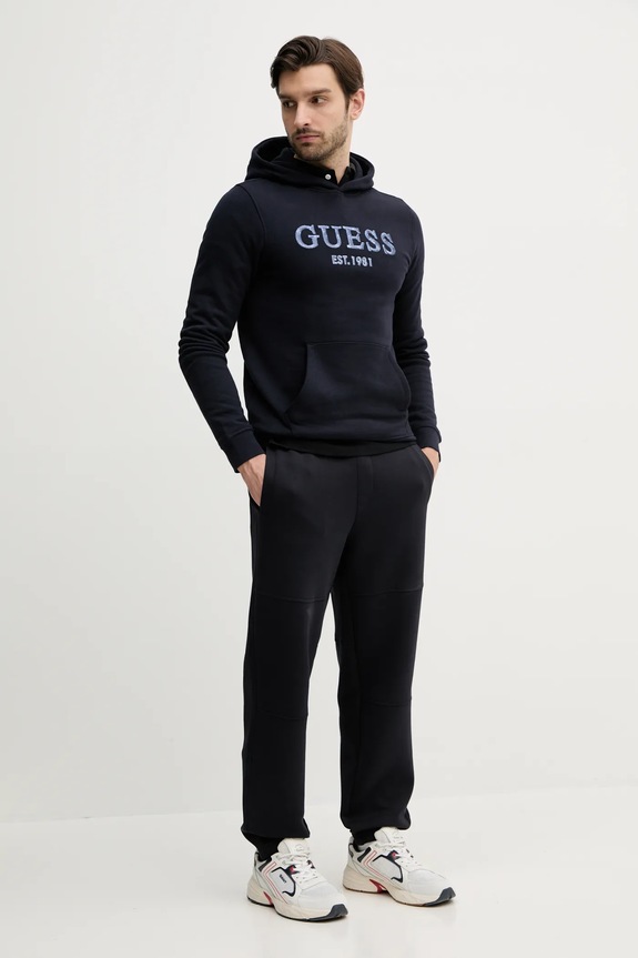 Mikina Guess BEAU M5GQ36.KCN01 tmavomodrá SS25