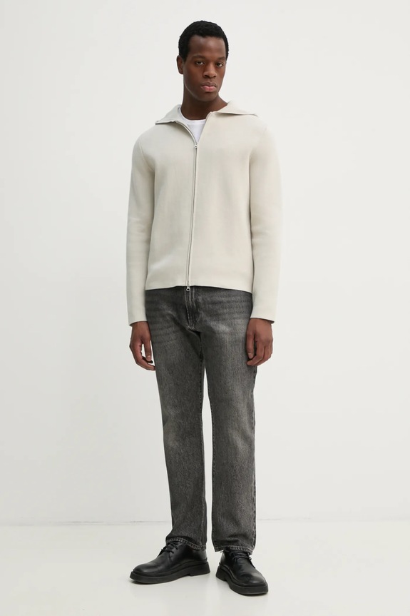 Samsoe Samsoe cardigan SANIKLAS M25100001 bej SS25