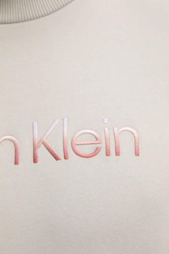 Calvin Klein bluza bawełniana K10K114265 szary