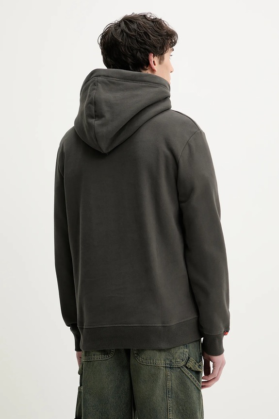 Odzież Superdry bluza M2014168A.06A szary